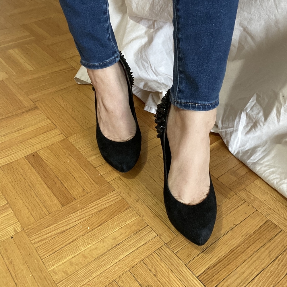 Sam Edelman Spiked Heels, US 7.5 - Picture 3 of 6